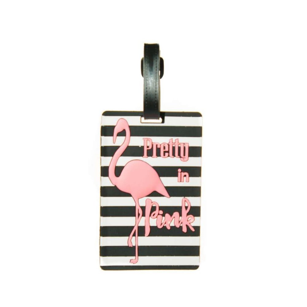 Pretty in Pink Luggage Tag
